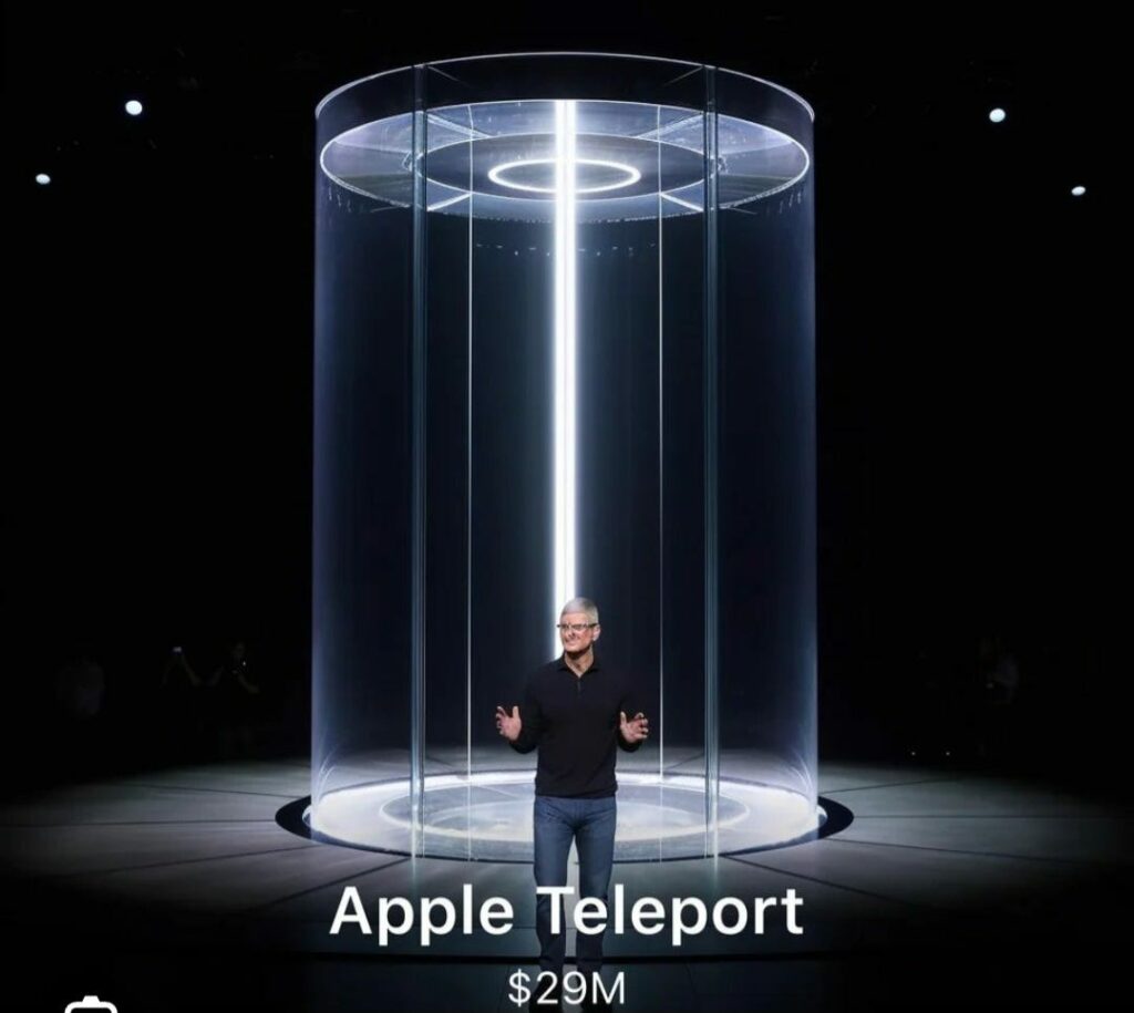 Pioneering Travel Innovation - The Apple Teleporter!